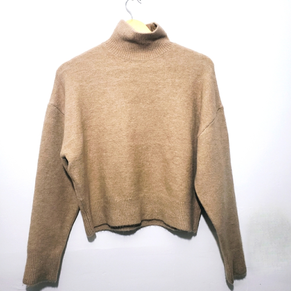 Zara Camel Colored Sweater